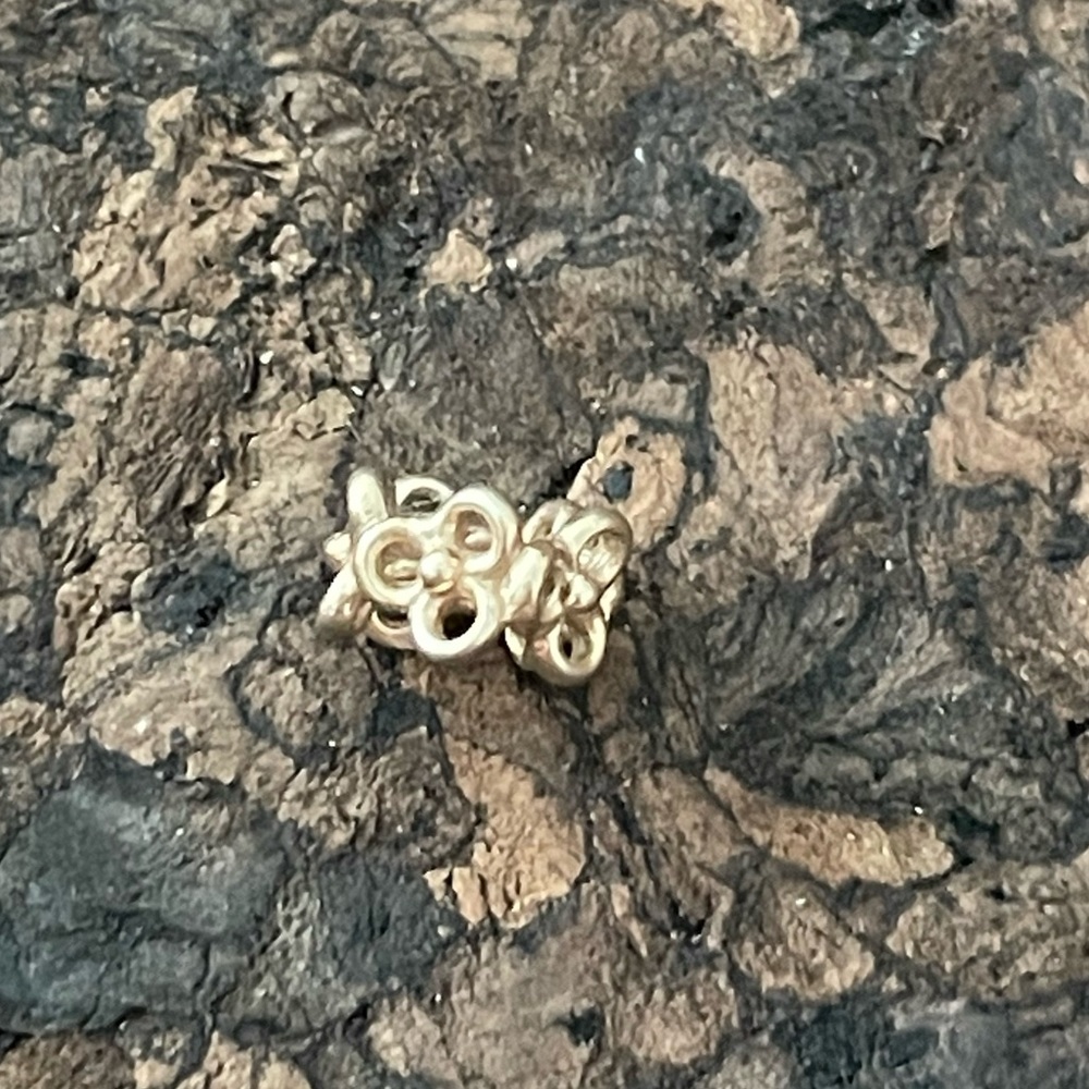 Pandora 750451 Solid 14k Yellow Gold Trinity Spacer